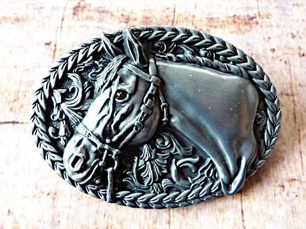 Buckle Gürtelschnalle Pferd